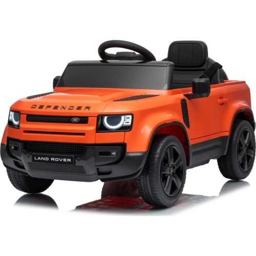 Land Rover Defender Orange Vehicle