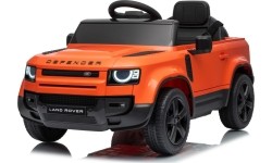 Land Rover Defender Orange Vehicle