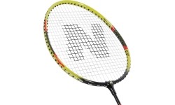 Zestaw rakietek do badmintona NRZ204-1 aluminium + 3 lotki z piór + pokrowiec NILS