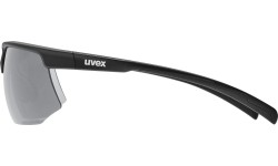 Glasses Uvex aerios s V black matt / smoke