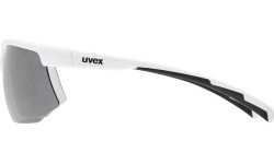 Okulary Uvex Aerios S V, biały mat / smoke
