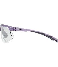 Okulary Uvex Aerios S V, purple matt trans / smoke