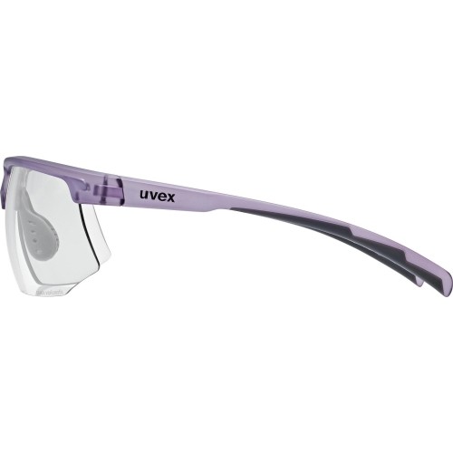 Okulary Uvex Aerios S V, purple matt trans / smoke