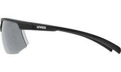 Okulary Uvex Aerios S, black matt / smoke
