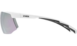 Okulary Uvex Aerios S white matt / mirror rose