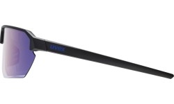 Okulary Uvex Vectiv black matt / mirror blue