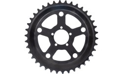 Przednia zębatka do roweru elektrycznego 38T, mocowanie na 5 śrub, offset 13mm
