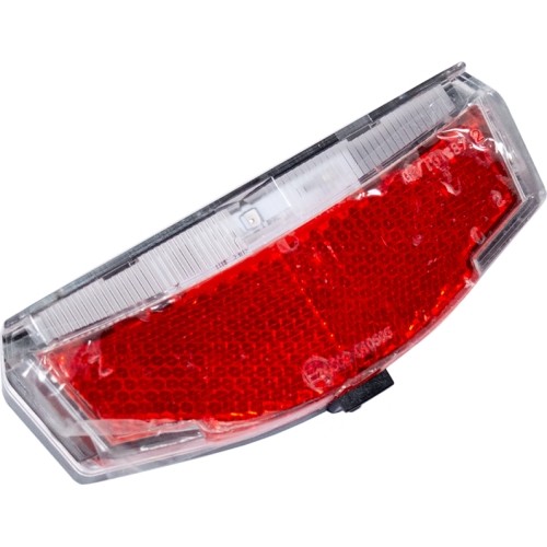 Tylna lampka do roweru elektrycznego, zasilana akumulatorem, rozstaw śrub 80 mm