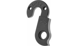 Hak przerzutki D416, CNC, czarny (lewy)