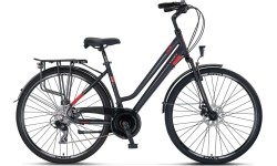 UMIT Ventura 28" 21-biegowy rozmiar 18" (46 cm) (czarny/czerwony)