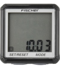 Licznik rowerowy FISCHER Trend, 13 funkcji, na baterię (czarny)