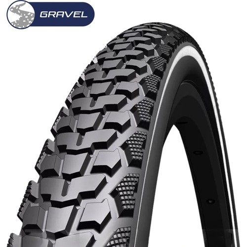 Padanga Rubena Gripper 700 x 40C (42-622) // Gravel, kamerinė, nelankstoma