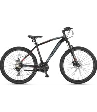 Rower górski UMIT Solaris XC HYD 29", 21G, rozmiar 18" (46 cm), czarno-czerwony