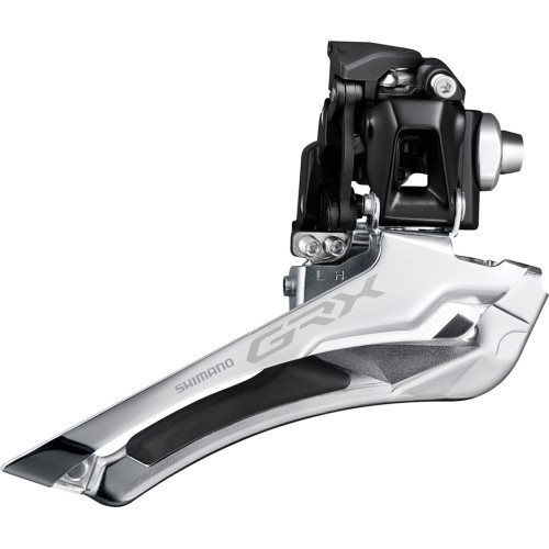 Przerzutka przednia Shimano GRX FD-RX400 // 2x10-speed, 42T, Brazed-On, Down-Pull
