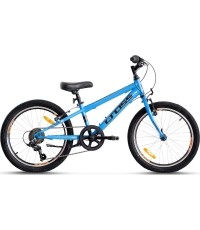 Rower dziecięcy CROSS Speedster 20", 6-biegowy, rozmiar 10" (25 cm), niebieski