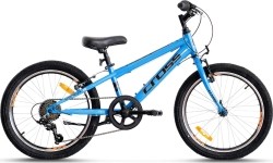 Rower dziecięcy CROSS Speedster 20", 6-biegowy, rozmiar 10" (25 cm), niebieski