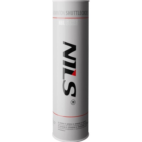 NBL6026 NYLON SHUTTLECOCKS MULTICOLOR 6 PCS. NILS