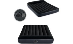 Materac dmuchany welurowy z pompką Intex 64148ND