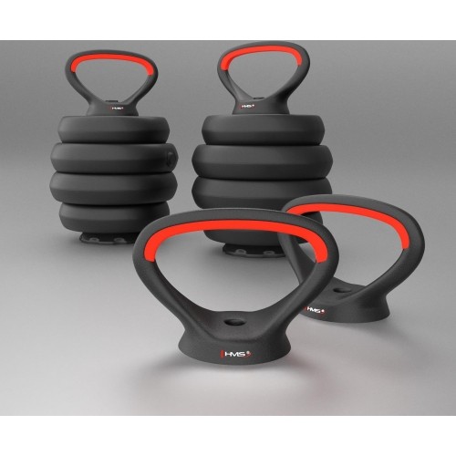 Zestaw obciążeń SGN140 Pro Set 6 w 1, 2 części, 40 kg HMS