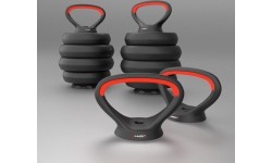 Zestaw obciążeń SGN140 Pro Set 6 w 1, 2 części, 40 kg HMS
