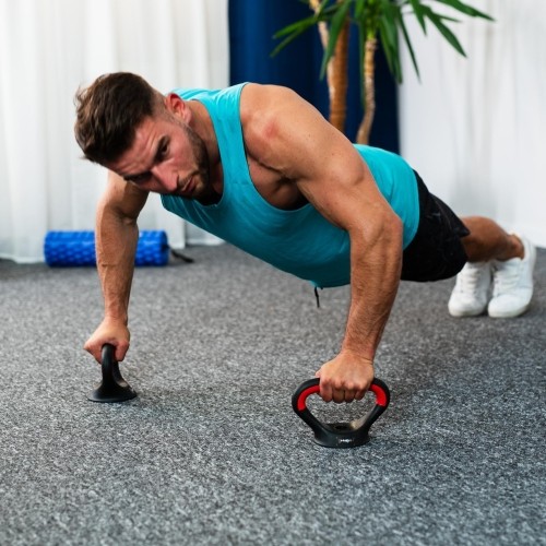 Zestaw obciążeń SGN140 Pro Set 6 w 1, 2 części, 40 kg HMS