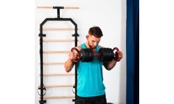 Zestaw obciążeń SGN140 Pro Set 6 w 1, 2 części, 40 kg HMS