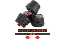 Kompozytowy zestaw sztangi i hantli SGP15 HMS - 30 kg