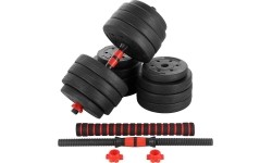 Kompozytowy zestaw sztangi i hantli SGP15 HMS - 40 kg