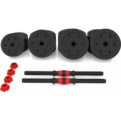 Kompozytowy zestaw sztangi i hantli SGP15 HMS - 40 kg