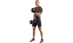 Kompozytowy zestaw sztangi i hantli SGP15 HMS - 40 kg