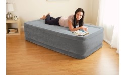 Materac dmuchany 191x99 cm z pompką jednoosobowy INTEX DELUXE 64412ND