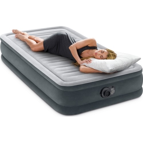 Materac łóżko 191x99 cm z pompką 1-osobowy Comfort 67766ND