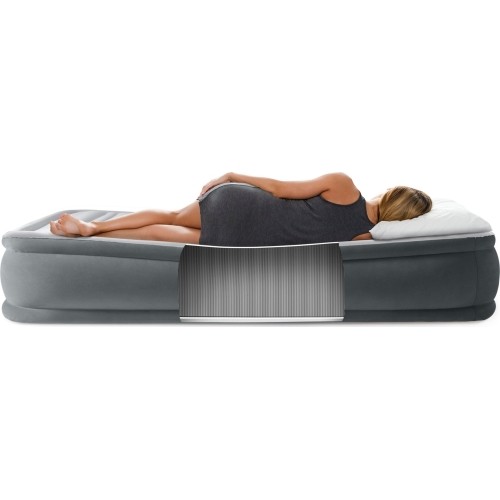 Materac łóżko 191x99 cm z pompką 1-osobowy Comfort 67766ND