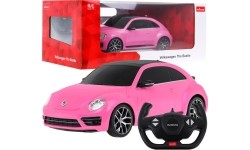 Zdalnie sterowany Volkswagen Beetle 1:14 RASTAR, różowy