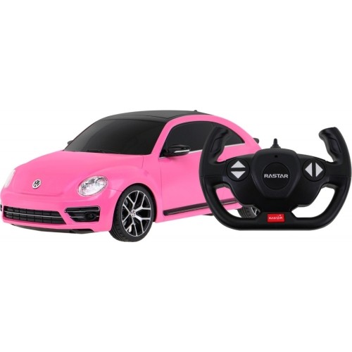 Zdalnie sterowany Volkswagen Beetle 1:14 RASTAR, różowy