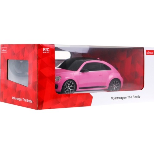Zdalnie sterowany Volkswagen Beetle 1:14 RASTAR, różowy