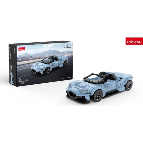 Samochód 1:30 Maserati MC20 Blocks Blue RASTAR