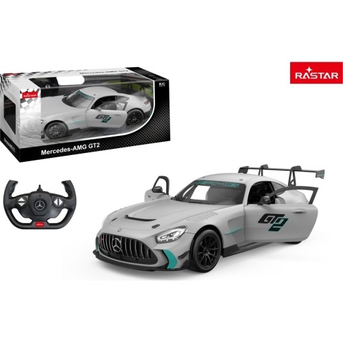 Samochód R/C 1:14 Mercedes-AMG GT2 szary RASTAR
