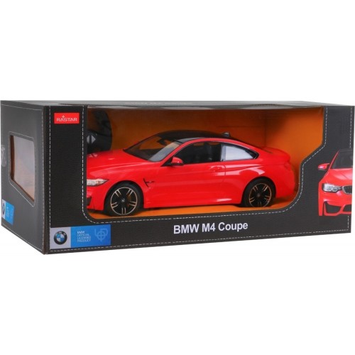 Samochód zdalnie sterowany BMW M4 Coupe, czerwony, 1:14, RASTAR