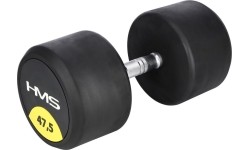 Hantla gumowana HG PRO HMS - 47.5kg