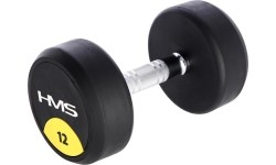 Hantla gumowana HG PRO HMS - 12 kg