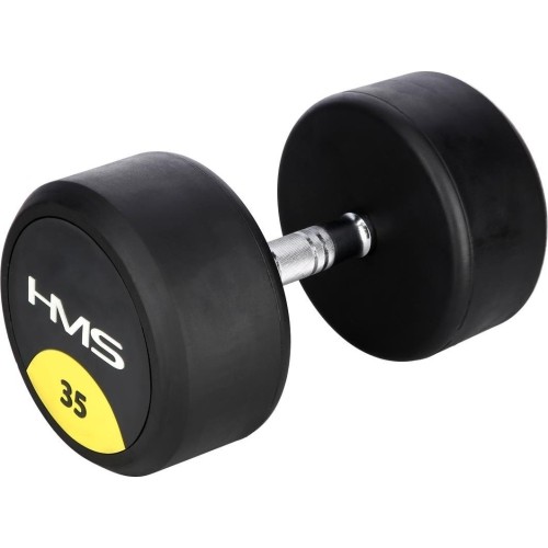 Hantla gumowana HG PRO HMS - 35 kg