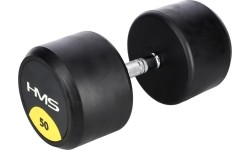 Hantla gumowana HG PRO HMS - 50kg