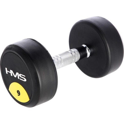 Hantla gumowana HG PRO HMS - 9 kg