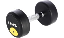 Hantla gumowana HG PRO HMS - 9 kg