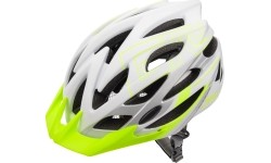 Kask rowerowy Gruver - Zielono-biały