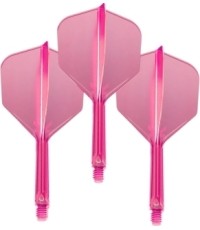 Piórka do rzutek Target K-Flex Neon No.6 In Between, 3 szt. - Fluo różowy