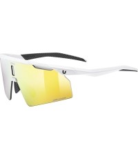 Glasses uvex ultimate pace ultra CV white matt / mirror yellow