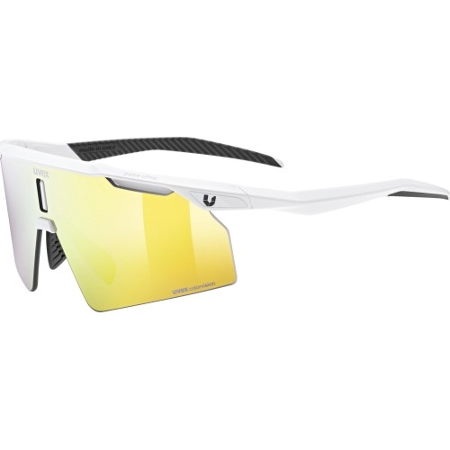 Okulary Uvex Ultimate Pace Ultra CV White Matt / Mirror Yellow