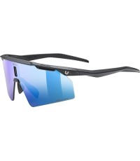 Glasses uvex ultimate pace ultra CV black matt / mirror blue